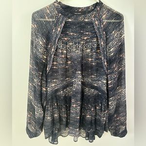 Isabel Marant Printed Silk Blouse